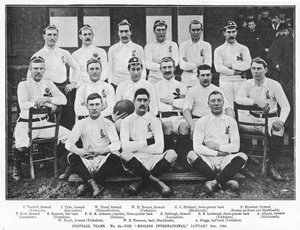 Squadra di calcio internazionale inglese, 2 gennaio 1892